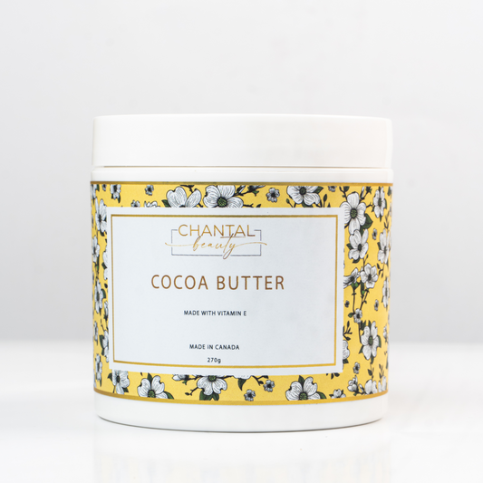 Chantal Beauty Cocoa Butter with Vitamin E (Cocoa Butter Balm Bloom Collection)