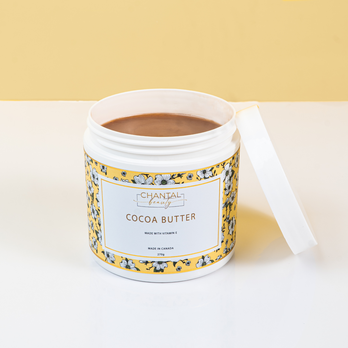 Chantal Beauty Cocoa Butter with Vitamin E (Cocoa Butter Balm Bloom Collection)
